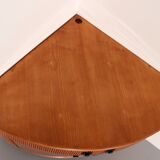 Bar cabinet in light wood attributed to Paolo Buffa, 1940s