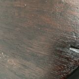 Hollow carved wooden dish