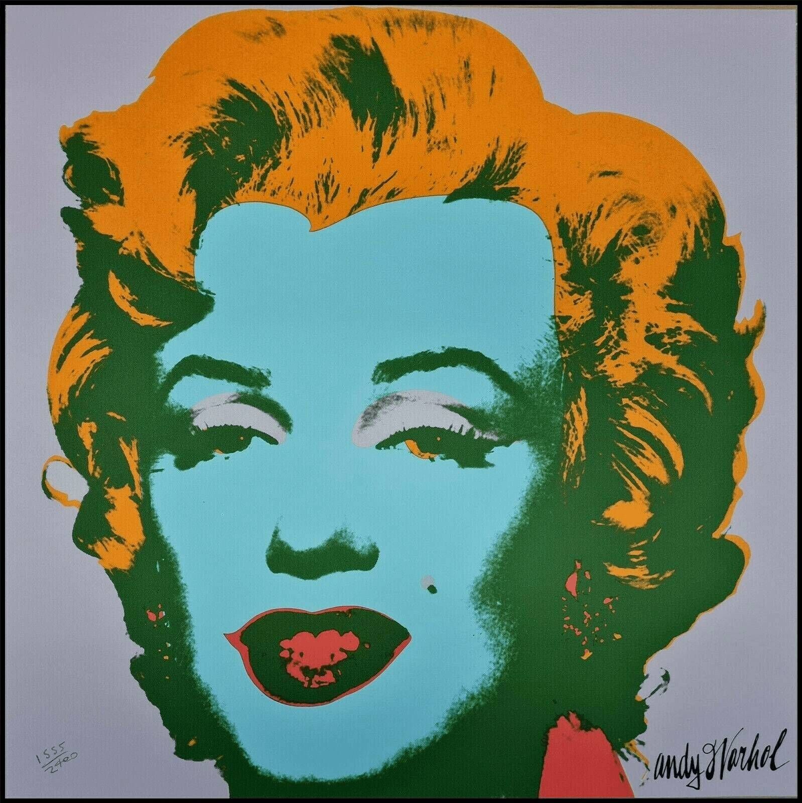 1986 Carnegie Museum of Art Andy Warhol Marilyn Monroe Lithograph