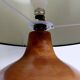 Vintage wooden foot lamp