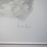 Leonor Fini (1907 - 1996) "Portrait of a young girl" numbered lithograph