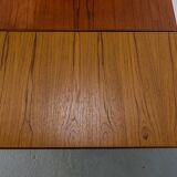 Danish teak meal table 60's with extension cords