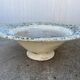 Vintage 1950s concrete stone composite planter bowl