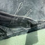 Bas relief en plâtre