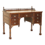 Chinese Chippendale bureau restored by Edward & Roberts