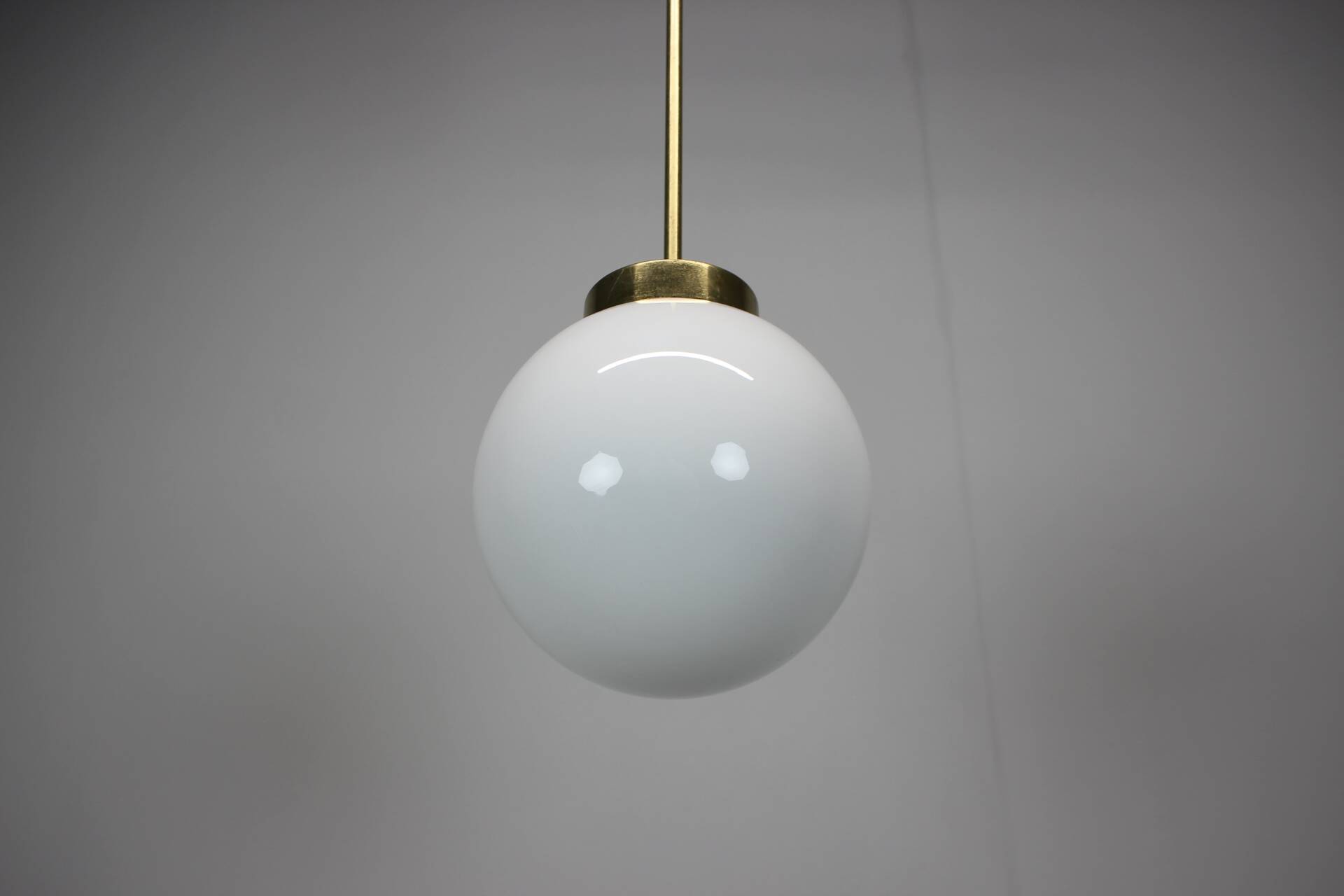 Mid-Century Globe Pendant by Kamenický Šenov, 1970s, Czechoslovakia