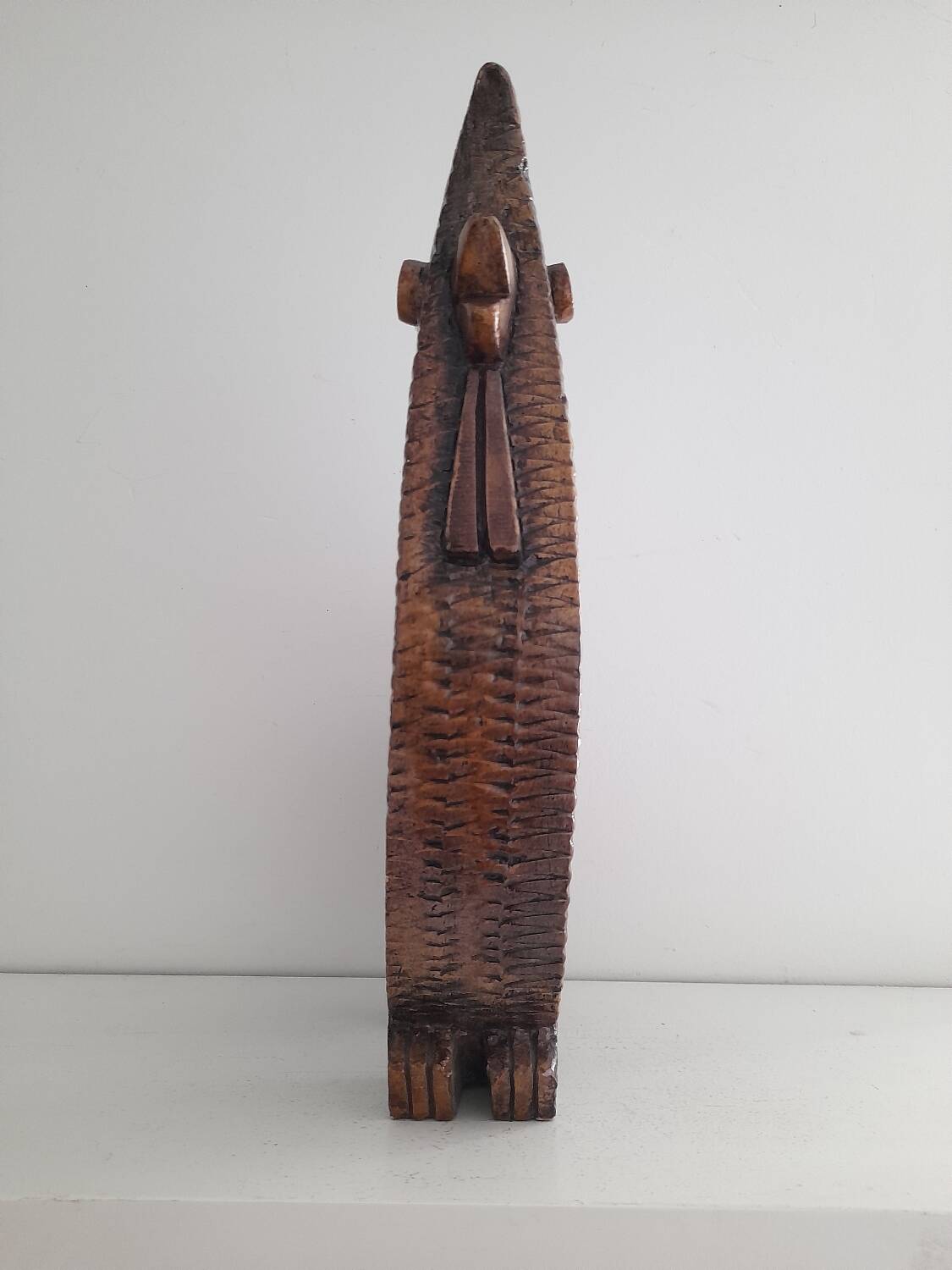 Large ceramic rooster sculpture 1970s