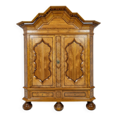 Armoire baroque en frêne du XVIIIe siècle - Elbląg