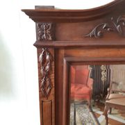 Miroir en noyer