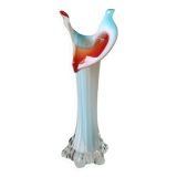 Floral Soliflore Vase/Jack in the Pulpit. Murano. High 25 cm