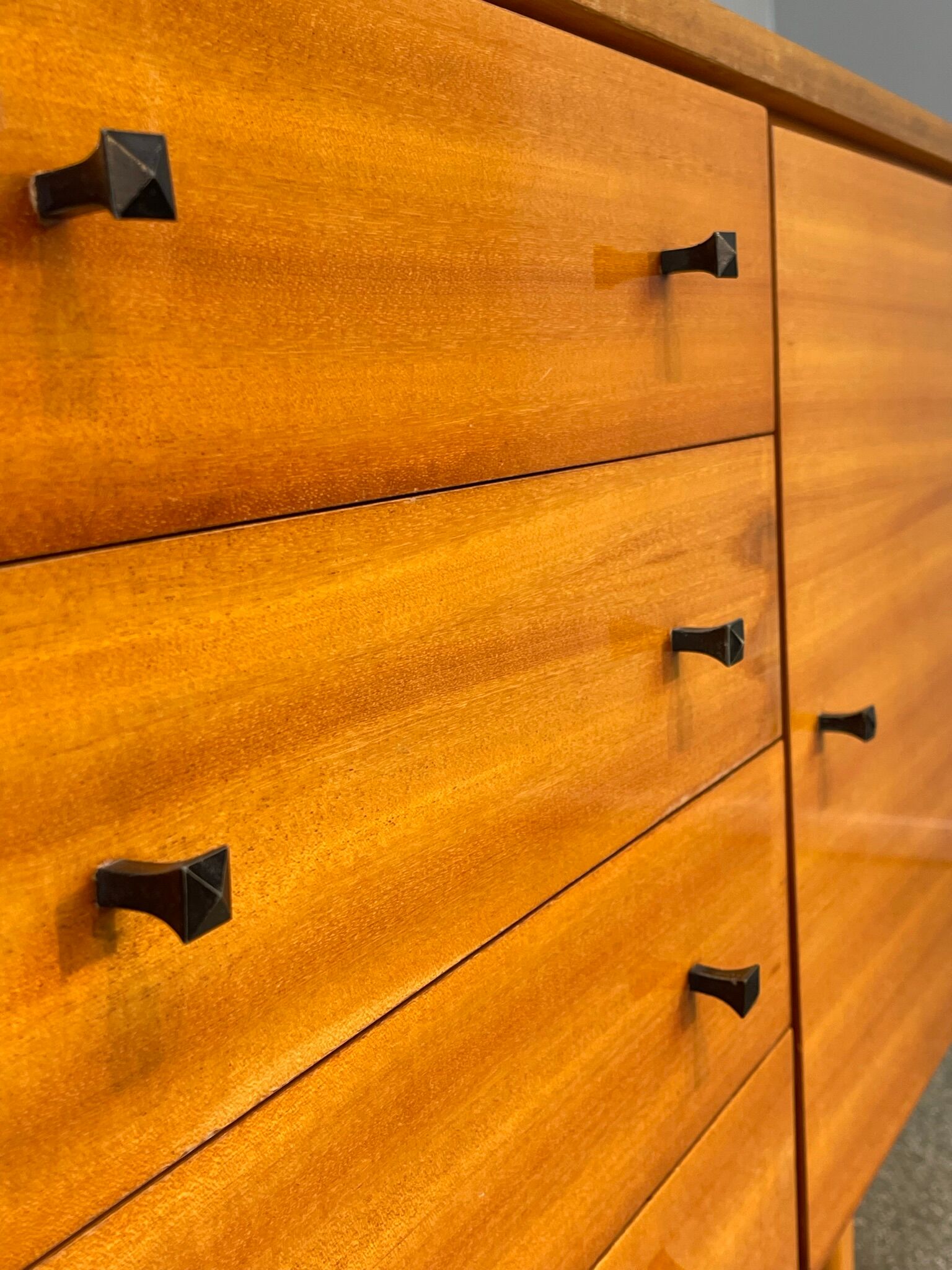 Sideboard, walnut, vintage, 60s