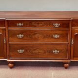 Victorian chest of drawers 19th in mahogany