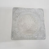 Glass ashtray or bowl, Italy 1980's