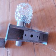 Pair of vintage 70's wall lights