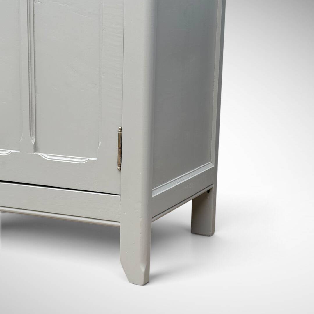 Armoire parisienne art déco rénovée miroir biseauté