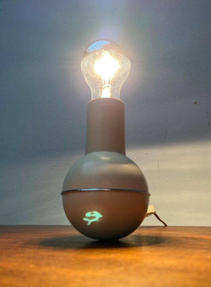 Lampe de table Culbuto d'époque spatiale italienne du milieu du siècle par Lamperti, années 1960