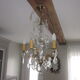 Old stamps chandelier