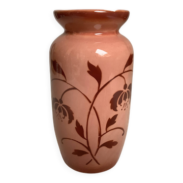 Vase majolique de Wasmuel Belgique