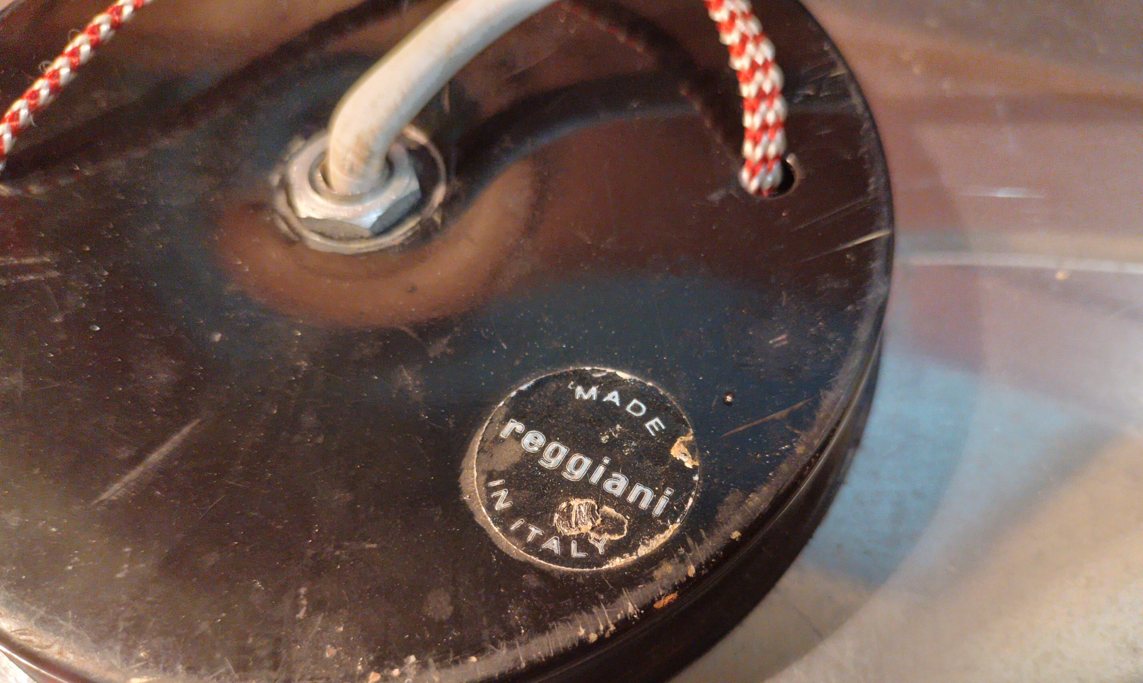 Space Age Reggiani Wall Light 1970s