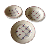 Dishes Badonviller model Normandy circa 1940
