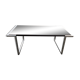 Vintage glass coffee table