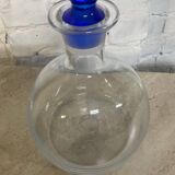 Carafe vintage en verre soufflé