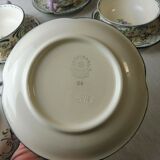 Set of soup bowls, georg Schmider Zeller décor, Dekor Favorite