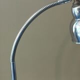 Chrome articulated vintage desk lamp