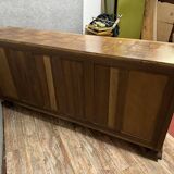 Renaissance style walnut sideboard circa 1950