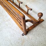 Old wall coat rack
