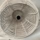 Suspension vintage rotin blanc