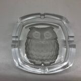 Owl ashtray in Arques crystal