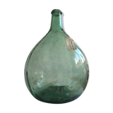 Ancient green demijohn 10L capacity