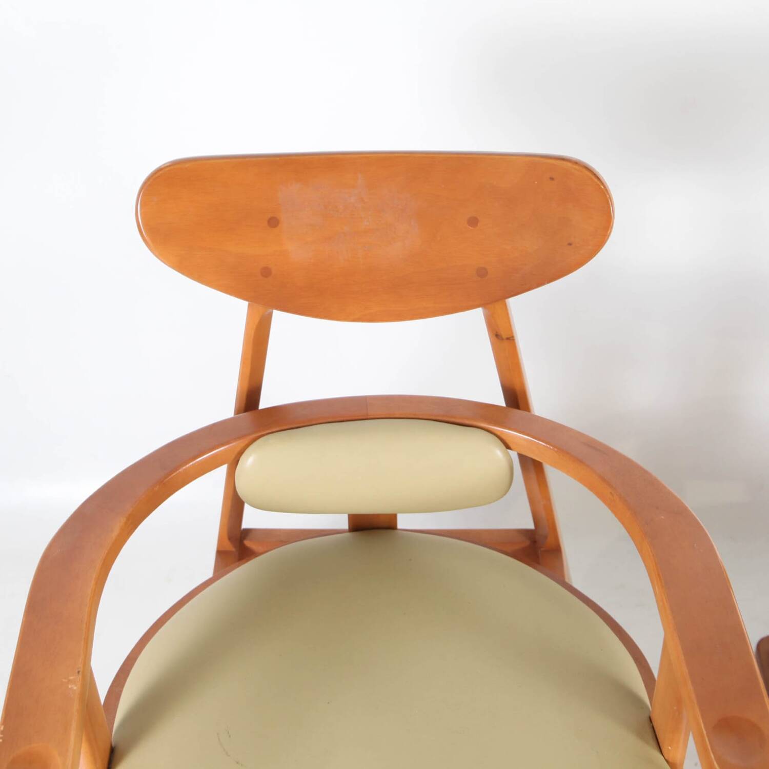 Pair of Japanese armchairs