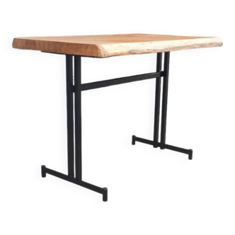 Wooden and metal table 1960