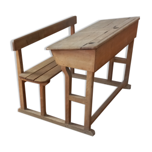 bureau écolier 2 places