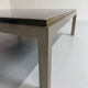Large Flaminia coffee table designed by Willy Rizzo from the 1970s, metal and stone.