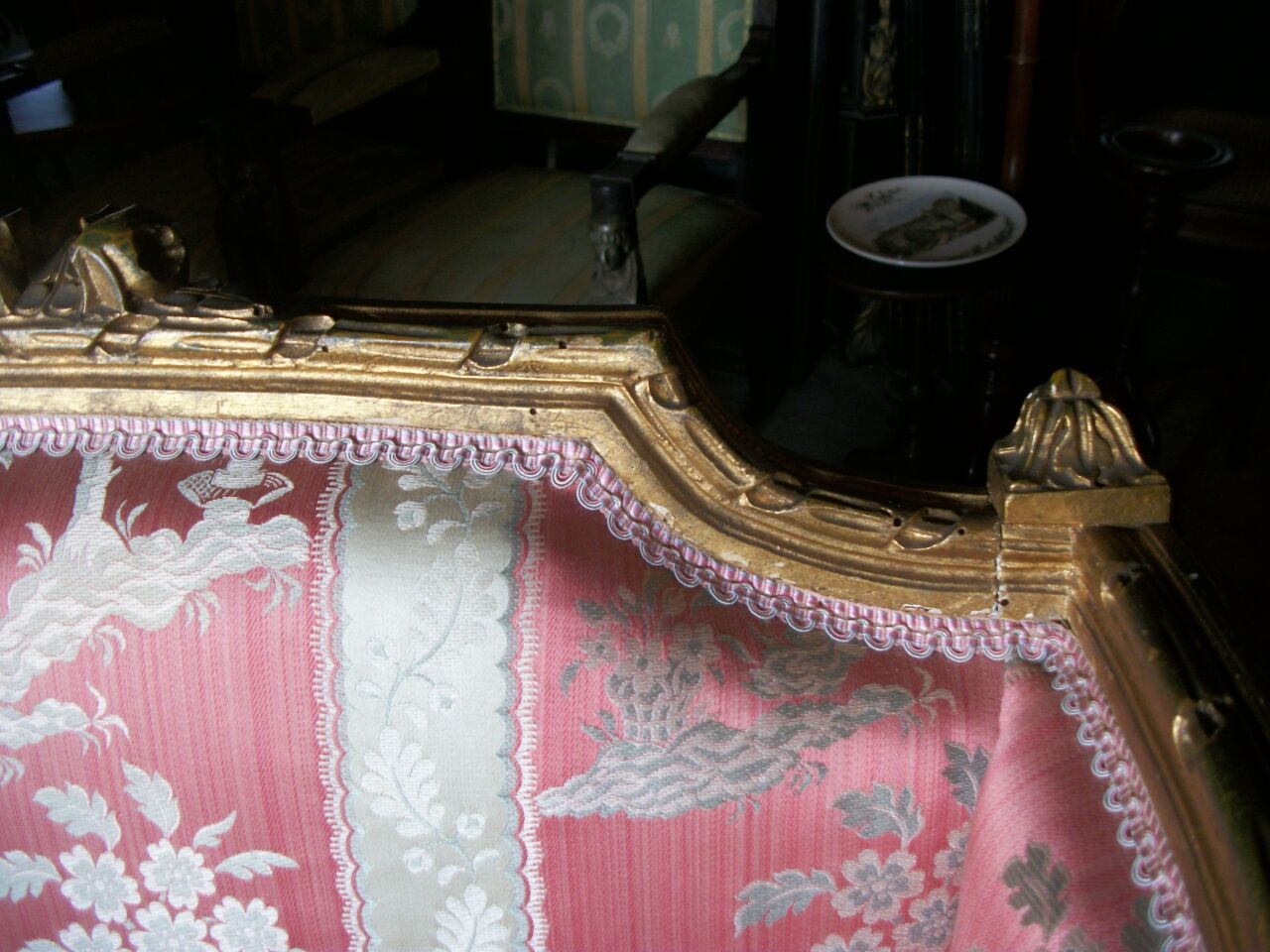 Pair of shepherdess armchairs