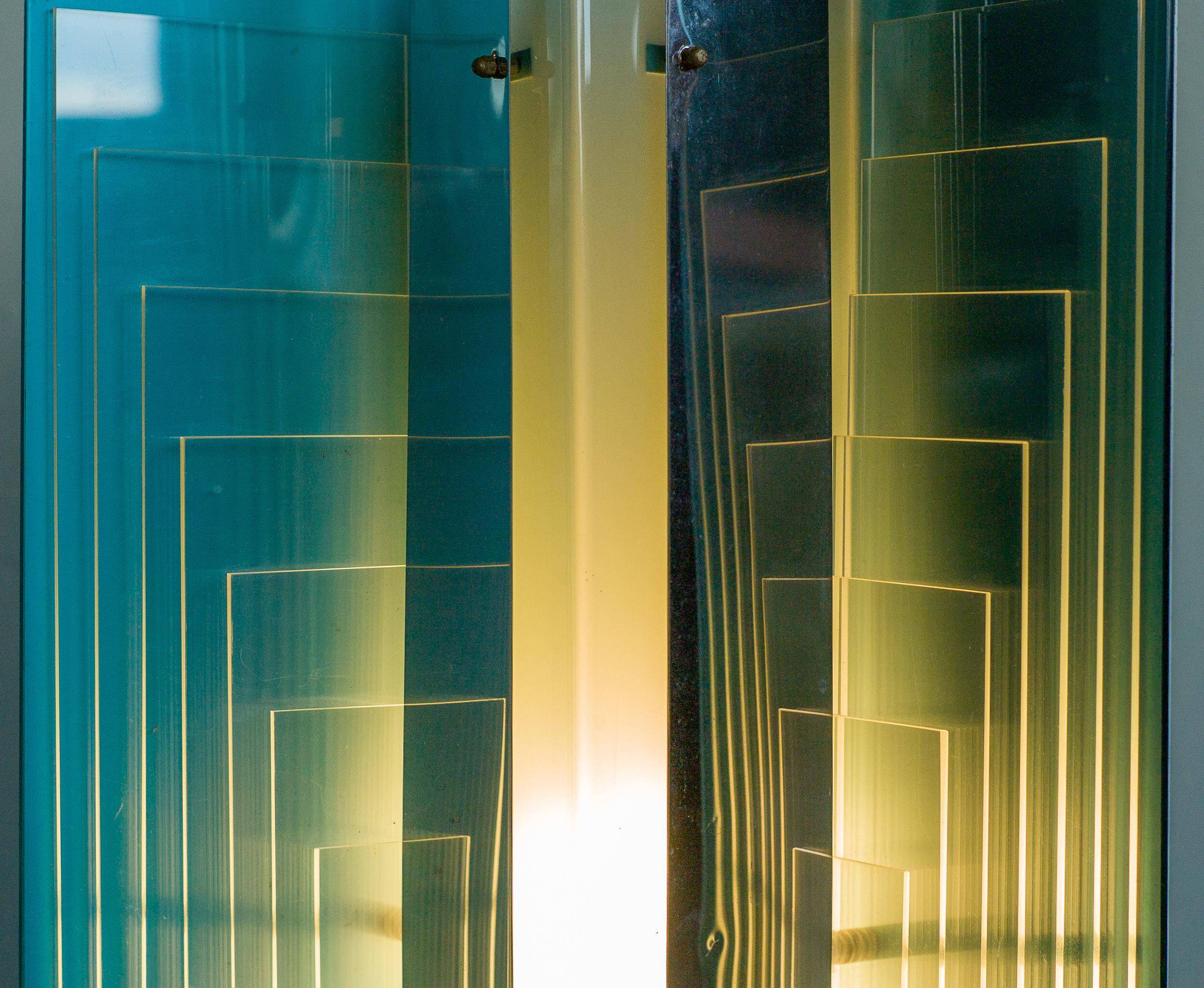 Table lamp by Fabrizio Cocchia and Gianfranco Fini for New Lamp, Italy 1969