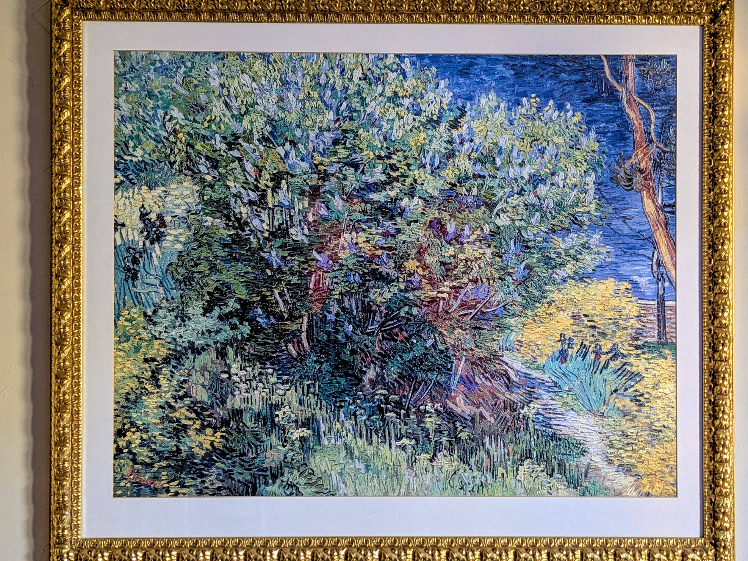 Tableau Van Gogh 'Les Lilas' - FormXL - From Cheval Blanc Saint Tropez