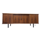 Vintage teak Scandinavian bar cabinet from the 1960s.
