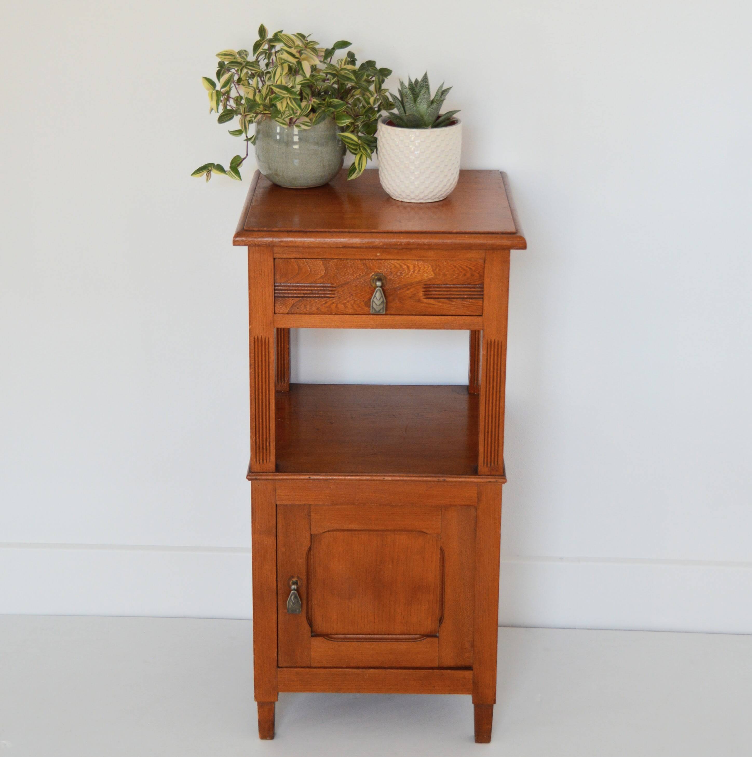 Console / Chevet / Table d'appoint Art déco 1930 vintage