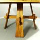 Brutalist Teak Garden Table, 1970s