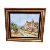 Toile encadrée