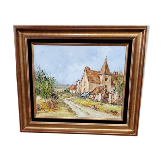 Toile encadrée