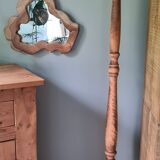 Wooden floor lamp