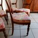 Set of 5 19th century cacahogany chairs