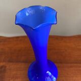 Cobalt corolla vase
