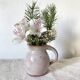 Terracotta pitcher, Nesmy pottery
