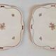 Pair of dessert plates Moulin des Loups St Amand Width 18 cm